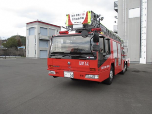 はしご車・日田玖珠消防14