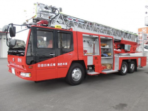 はしご車・日田玖珠消防14